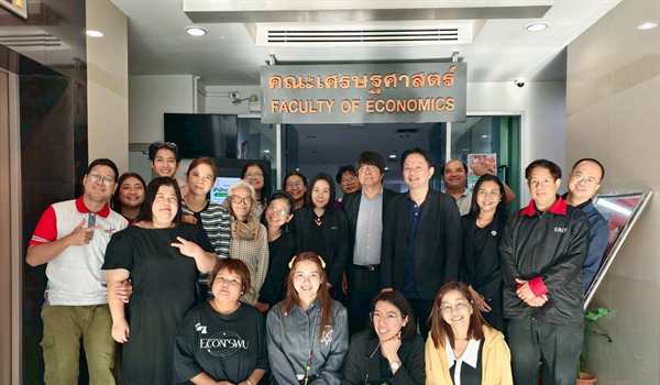 คณะเศรษฐศาสตร์ มหาวิทยาลัยศรีนครินทรวิโรฒ จัดโครงการ สำนักงานสีเขียว (Go Green @ Office)
